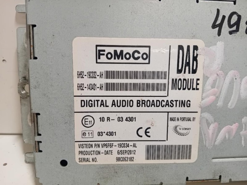 Centralina 6H52-19C032-AH Land Rover Range Rover Evoque I 2011