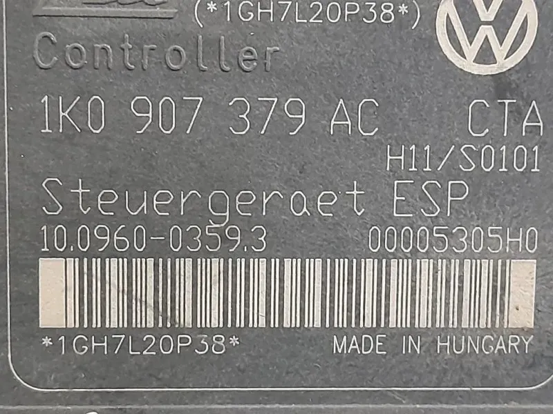 ABS Gruppo ANT 1K0907379AC Audi A3 8P1 2008