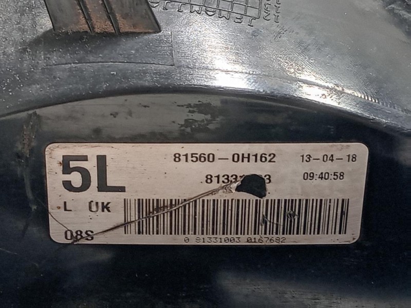 Fanale POST SX 81560-0H162 Citroen C1 II 2014