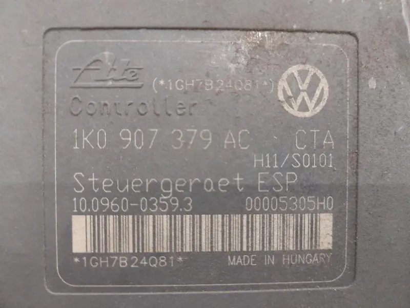 ABS Gruppo ANT 1K0614517AE Audi A3 8PA Sportback 2004