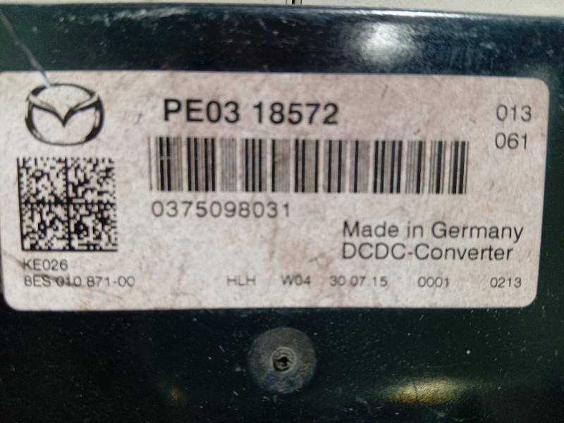 Centralina PE0318572CENTRALINA CHECK CONTROL Mazda 3 III 2016