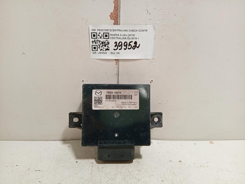 Centralina PE0318572CENTRALINA CHECK CONTROL Mazda 3 III 2016