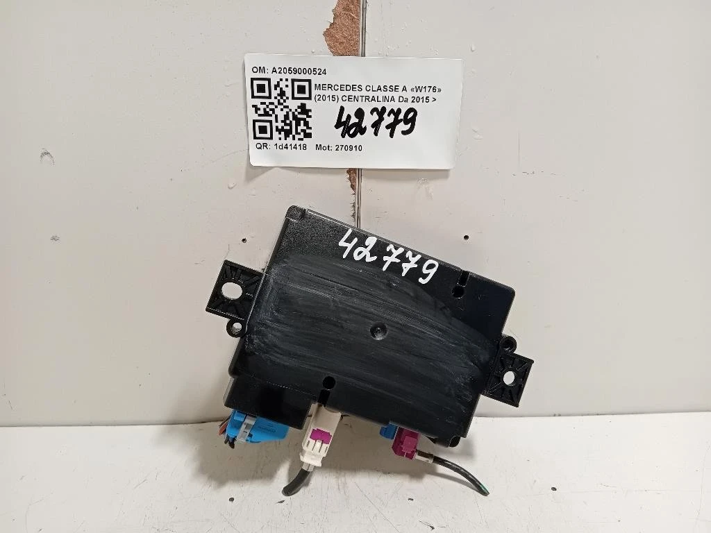 Centralina A2059000524 Mercedes Classe A W176 2015