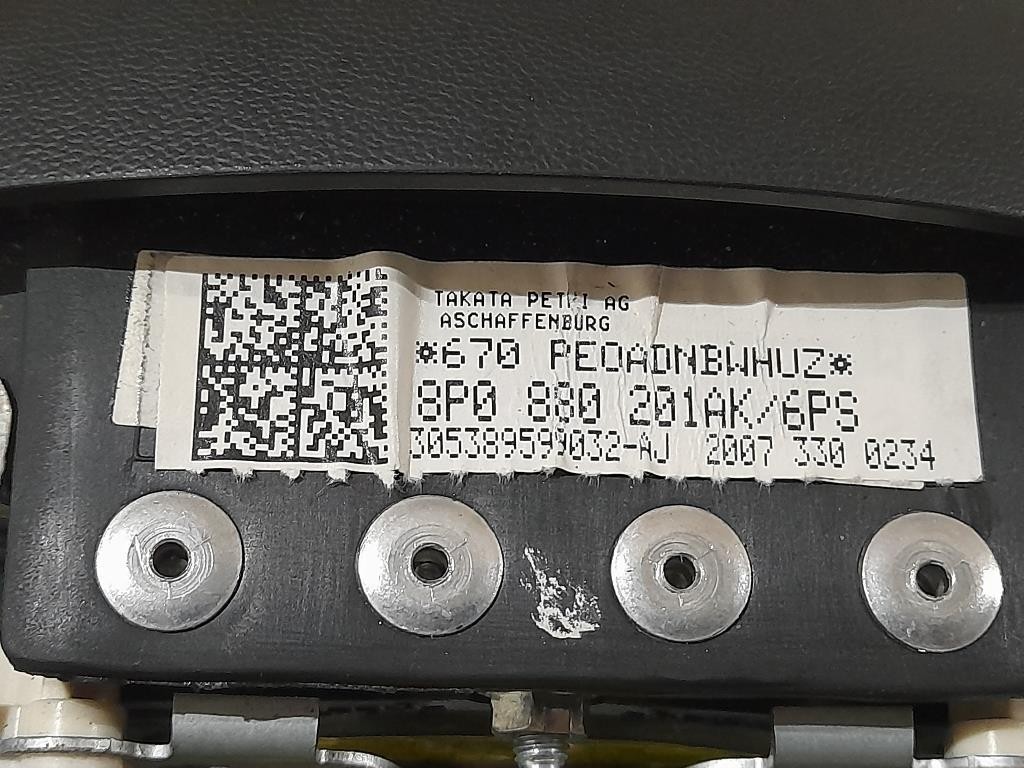 Air-bag Guidatore 8P0880201AK Audi A3 8PA Sportback 2008