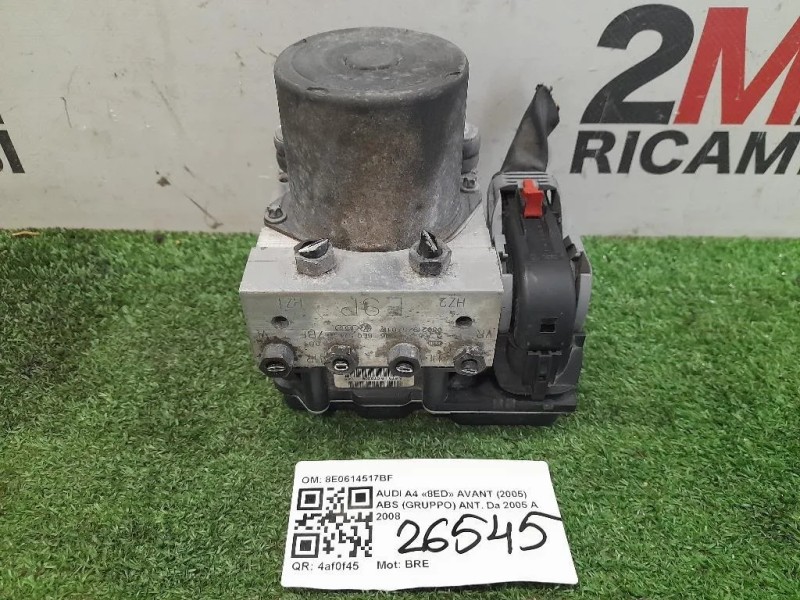 ABS Gruppo ANT 8E0614517BF Audi A4 8ED Avant 2005