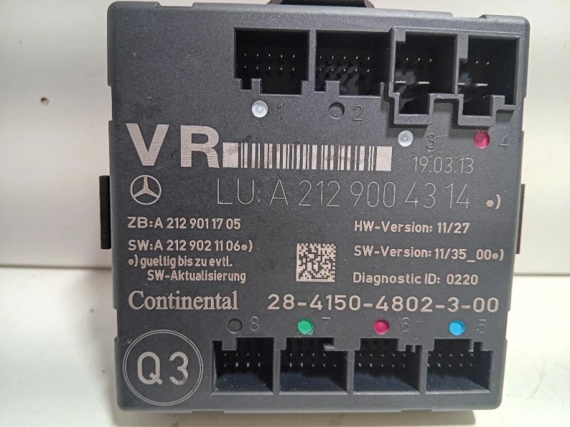 Centralina A 212 901 1705 Mercedes Classe C W204 2011