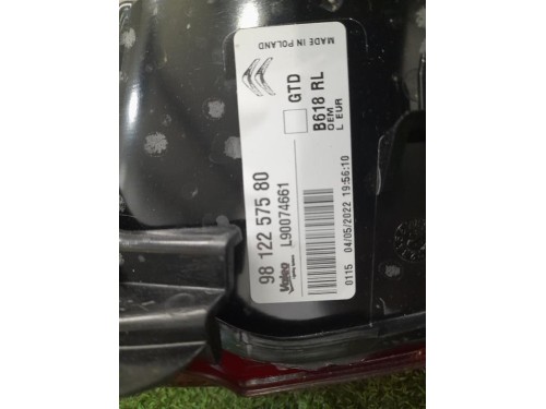 Fanale POST SX 9812257580 Citroen C3 III 2016