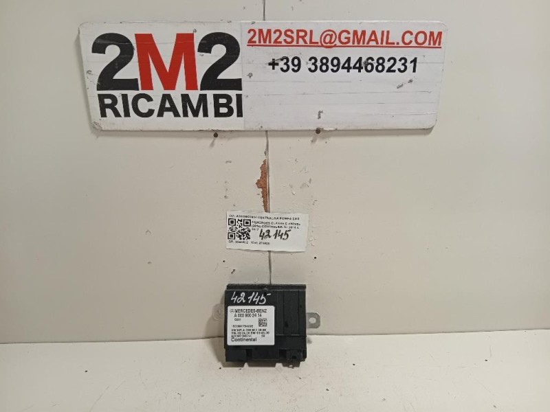 Centralina A0009002414 CENTRALINA POMPA CARBURANTE Mercedes Classe C W205 2014