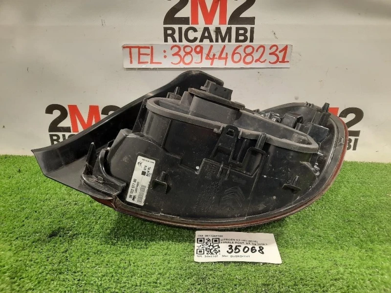 Fanale POST SX 9812257780 Citroen C3 III 2016