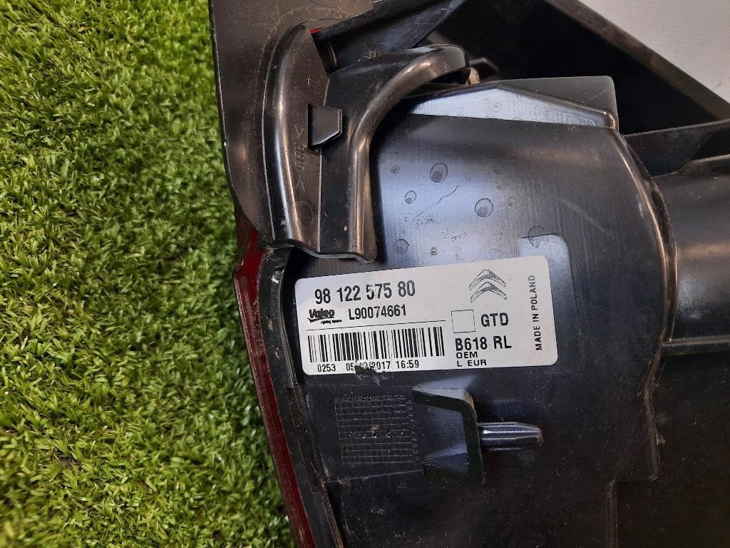 Fanale POST SX 9812257580 Citroen C3 III 2016