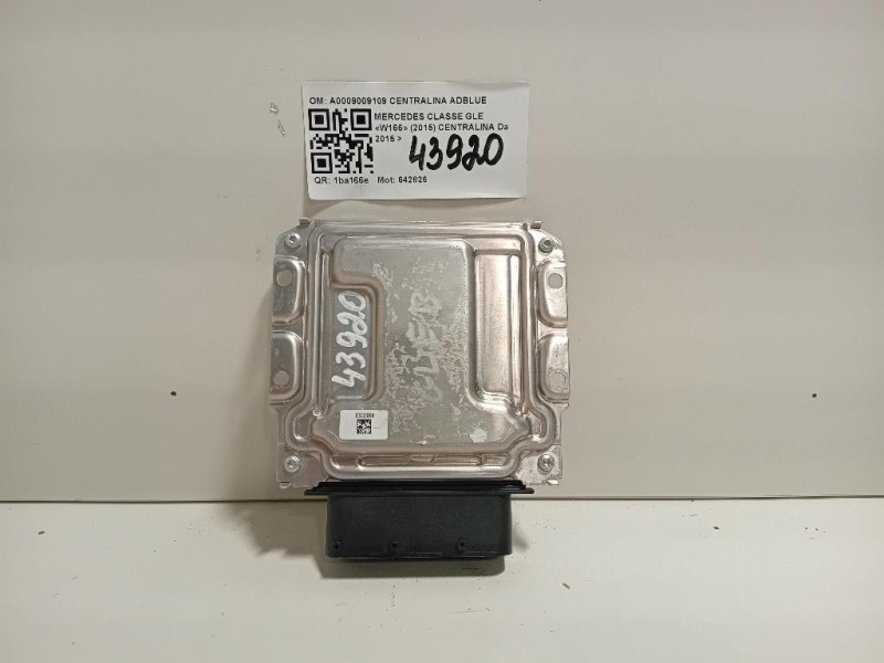 Centralina A0009009109 CENTRALINA ADBLUE Mercedes Classe GLE W166 2015