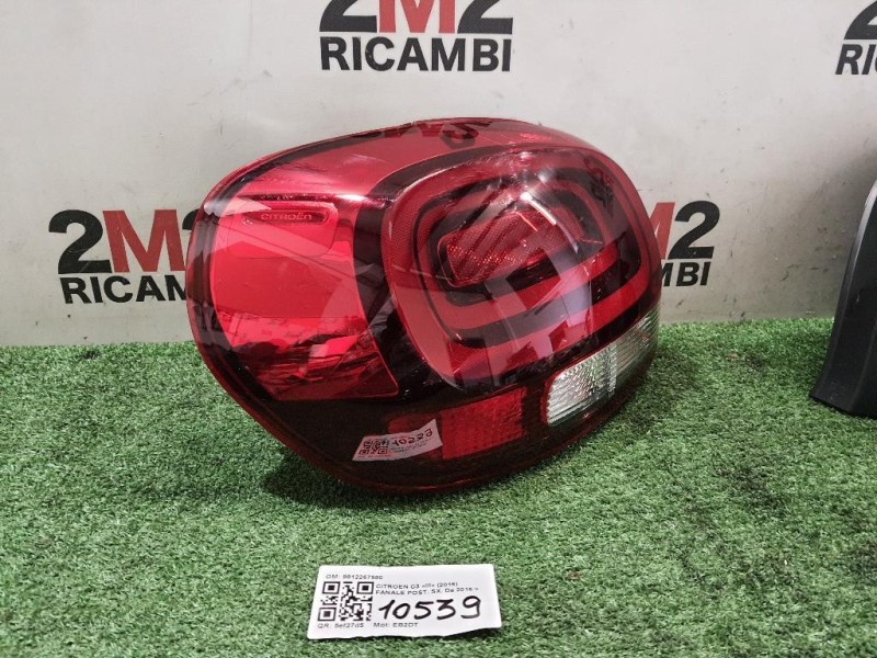 Fanale POST SX 9812257580 Citroen C3 III 2016