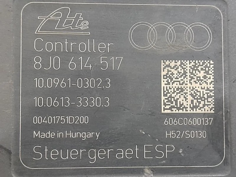 ABS Gruppo ANT 8J0614517 Audi TT 8J3 2010