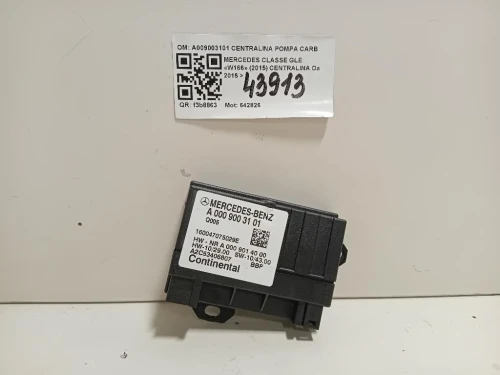 Centralina A009003101 CENTRALINA POMPA CARBURANTE Mercedes Classe GLE W166 2015