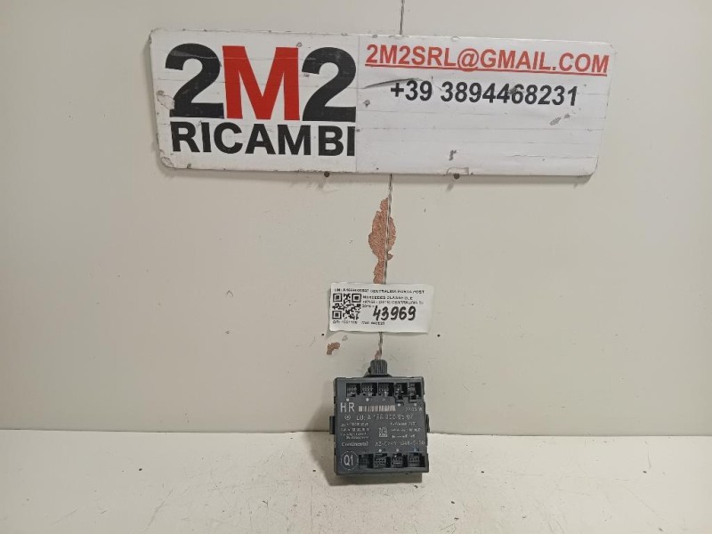 Centralina A1669006507 CENTRALINA PORTA POSTDX Mercedes Classe GLE W166 2015