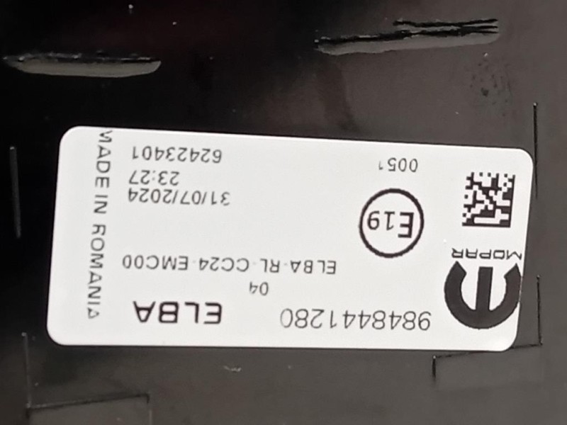 Fanale POST SX 9848441280 Citroen C3 Aircross 2021