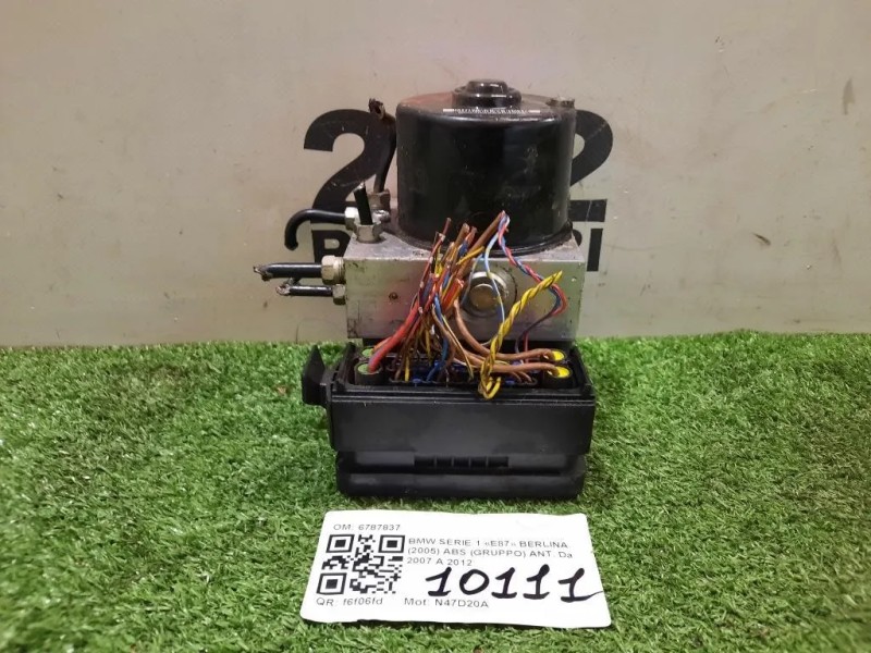 ABS Gruppo ANT 6787837 Bmw Serie 1 E87 Berlina 2005