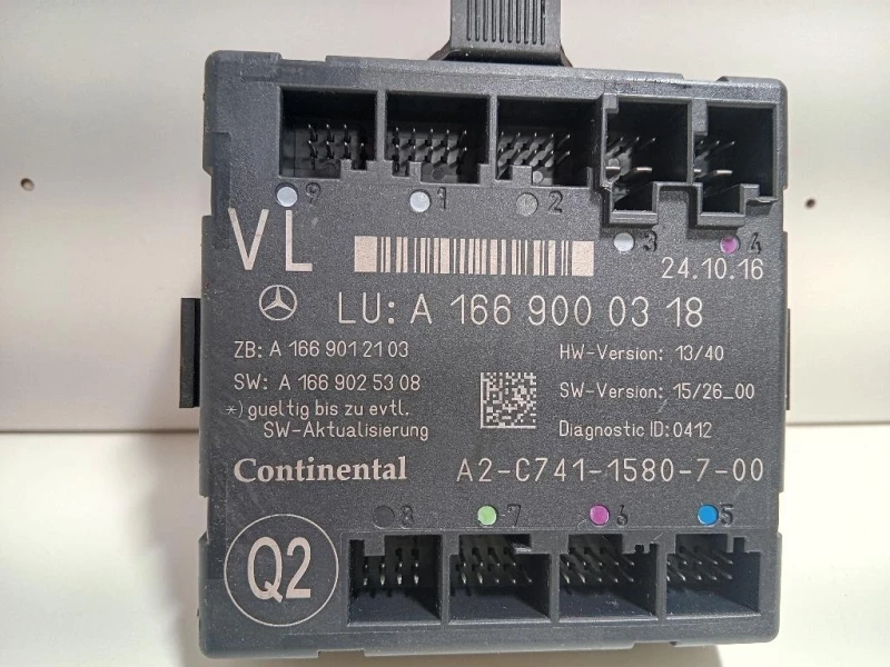 Centralina A1669000318 CENTRALINA PORTAS ANTSX Mercedes Classe GLE W166 2015