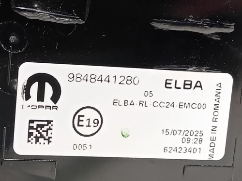 Fanale POST SX 9848440780 Citroen C3 Aircross 2021