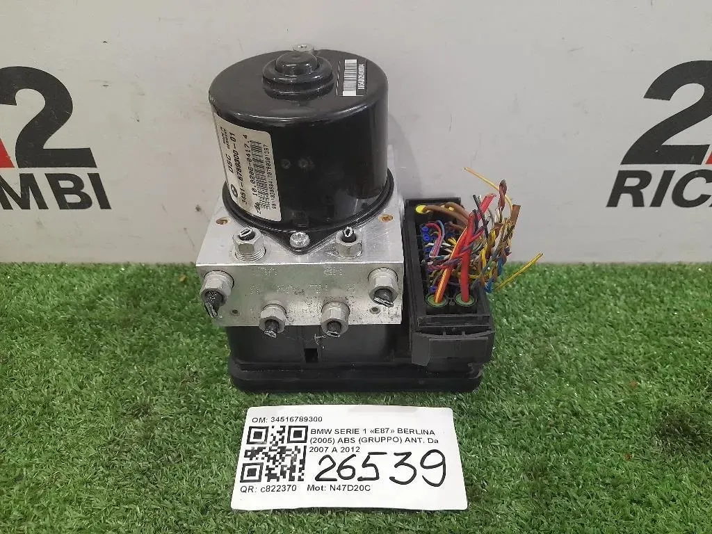 ABS Gruppo ANT 34516789300 Bmw Serie 1 E87 Berlina 2005