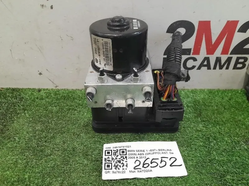 ABS Gruppo ANT 34516791521 Bmw Serie 1 E87 Berlina 2005