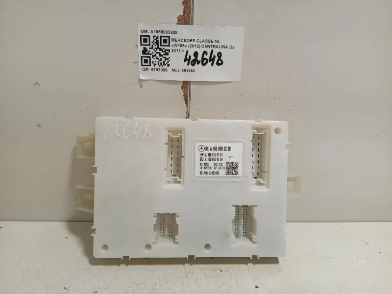 Centralina A1669003208 Mercedes Classe ML W166 2012