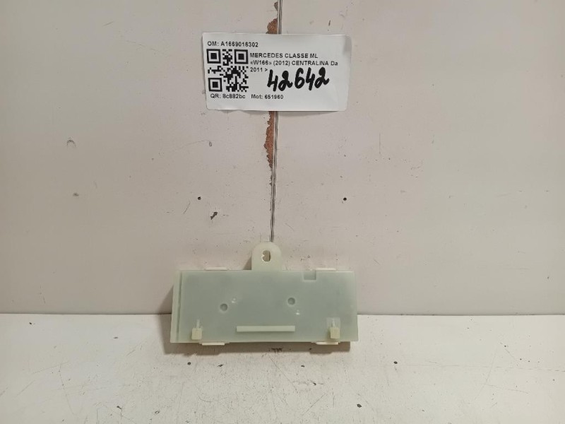 Centralina A1669016302 Mercedes Classe ML W166 2012