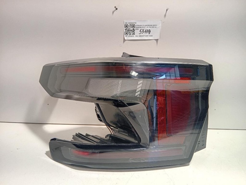 Fanale POST SX 9848440780 Citroen C3 Aircross 2021