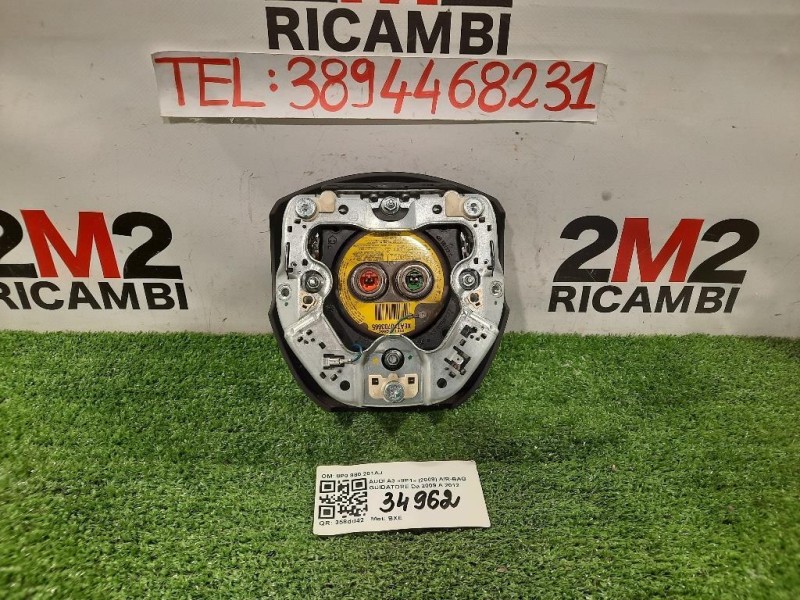 Air-bag Guidatore 8P0 880 201AJ Audi A3 8P1 2008