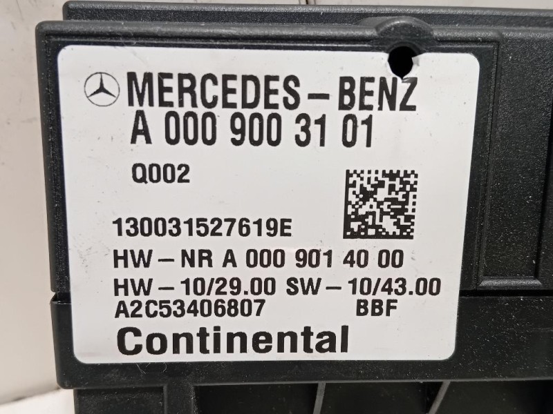 Centralina A0009003101 CENTRALINA POMPA CARBURANTE Mercedes Classe ML W166 2012
