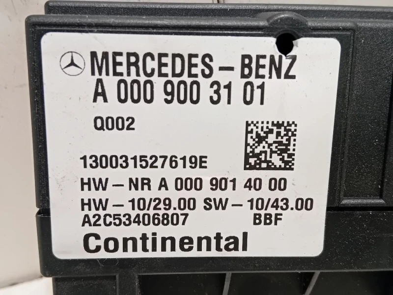 Centralina A0009003101 CENTRALINA POMPA CARBURANTE Mercedes Classe ML W166 2012