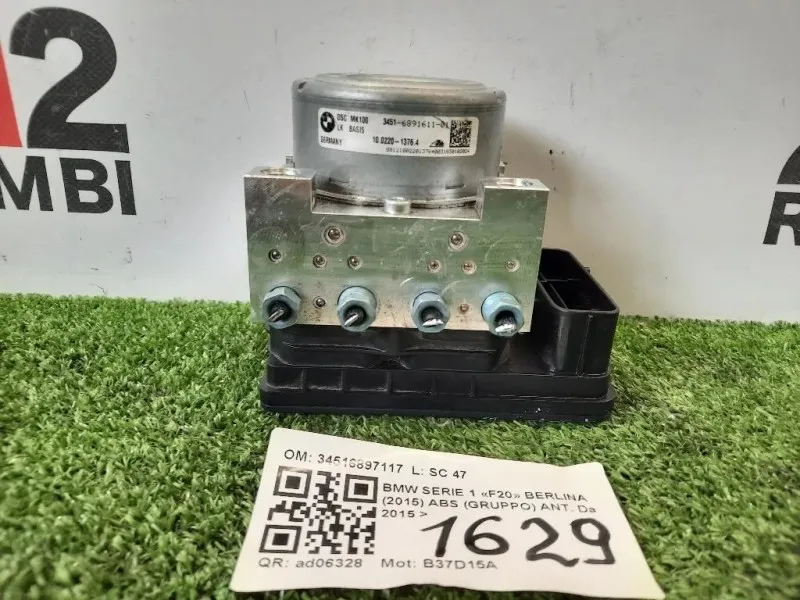 ABS Gruppo ANT 6891612 Bmw Serie 1 F20 Berlina 2015