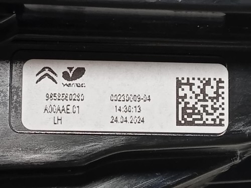 Fanale POST SX 9858560280 Citroen C4 X 2022