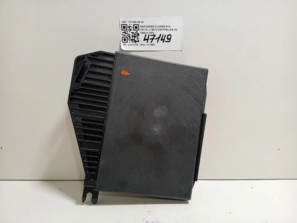 Centralina 170 820 09 26 CENTRALINA TETTO Mercedes Classe SLK R170 1997