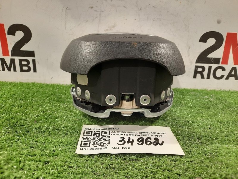 Air-bag Guidatore 8P0 880 201AJ Audi A3 8P1 2008