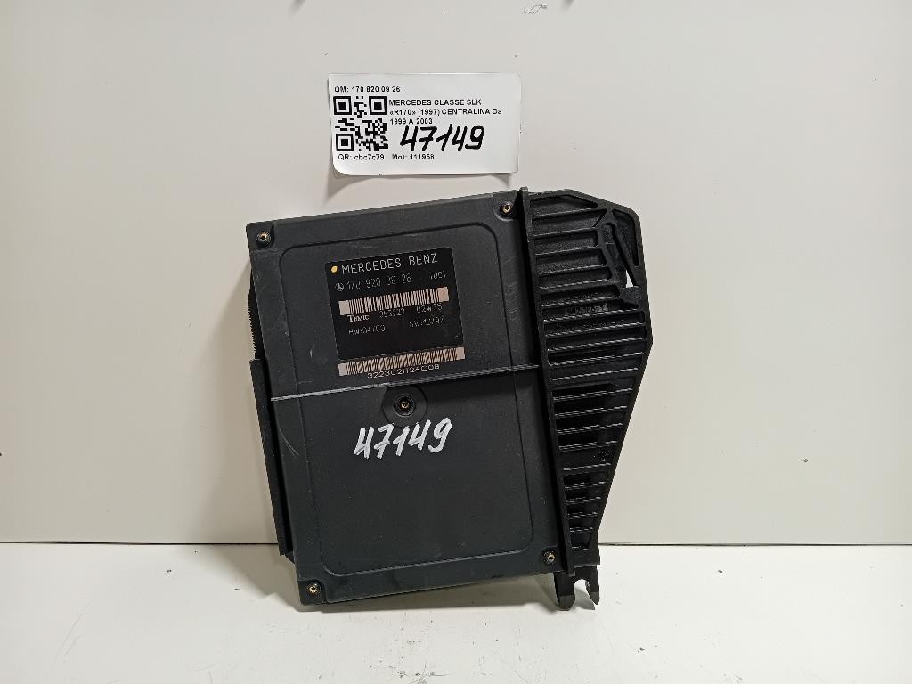 Centralina 170 820 09 26 CENTRALINA TETTO Mercedes Classe SLK R170 1997