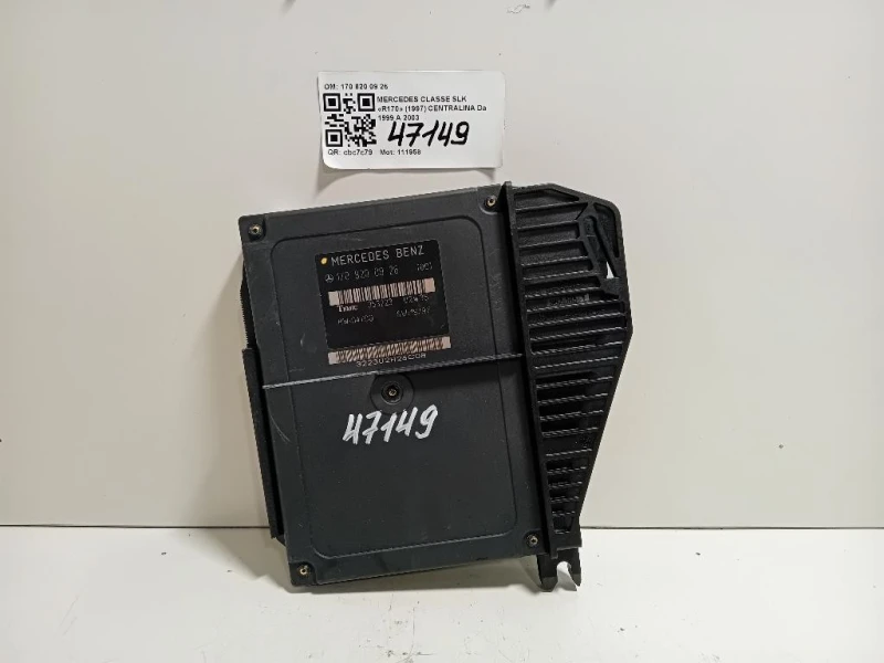 Centralina 170 820 09 26 CENTRALINA TETTO Mercedes Classe SLK R170 1997
