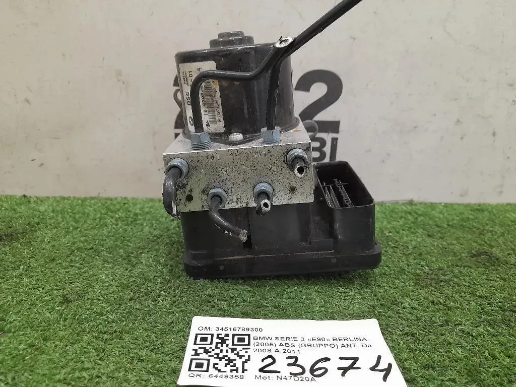 ABS Gruppo ANT 34516789300 Bmw Serie 3 E90 Berlina 2005