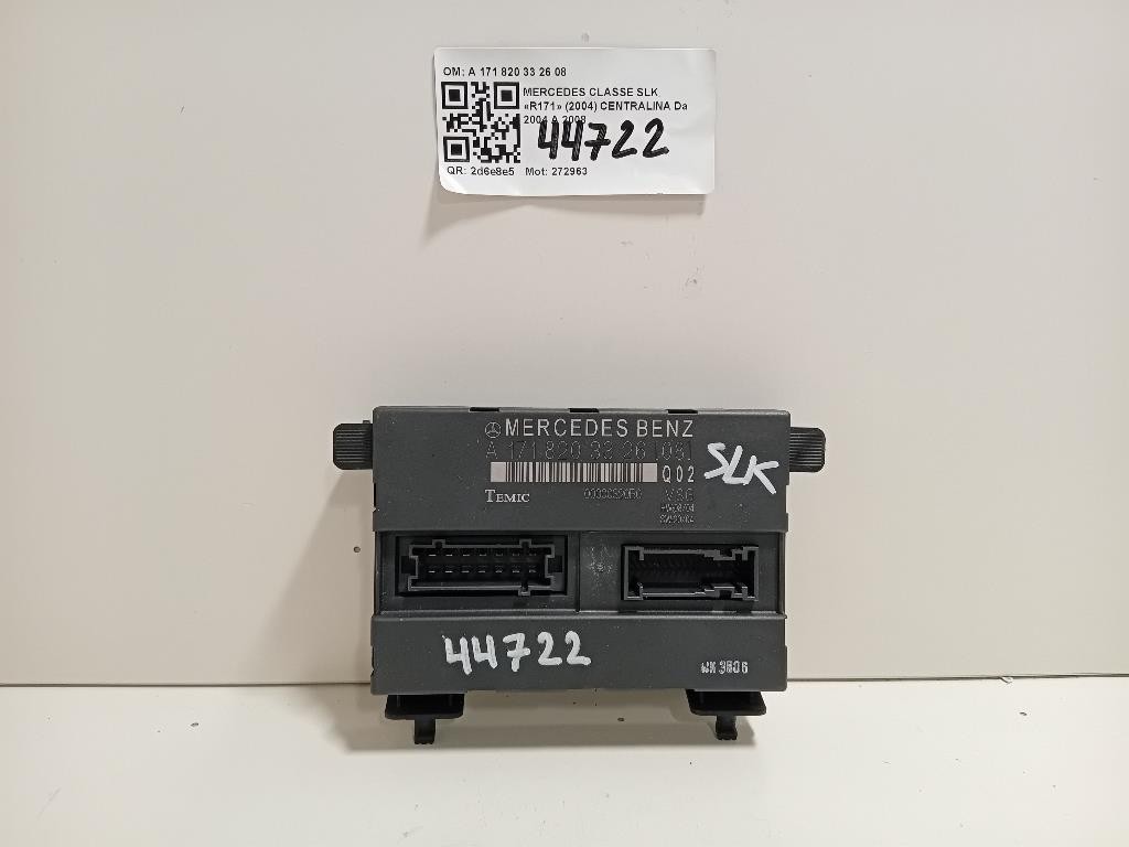 Centralina A 171 820 33 26 08 Mercedes Classe SLK R171 2004