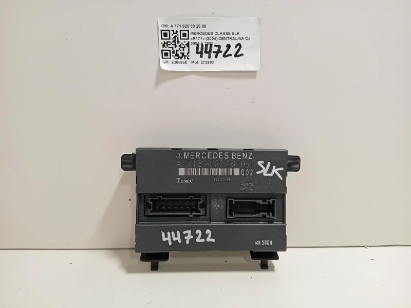 Centralina A 171 820 33 26 08 Mercedes Classe SLK R171 2004