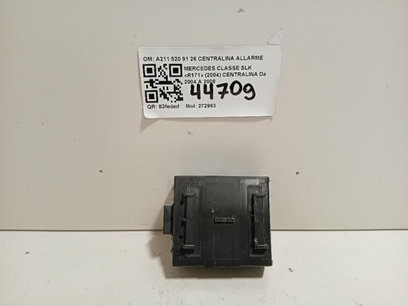 Centralina A211 820 91 26 CENTRALINA ALLARME Mercedes Classe SLK R171 2004