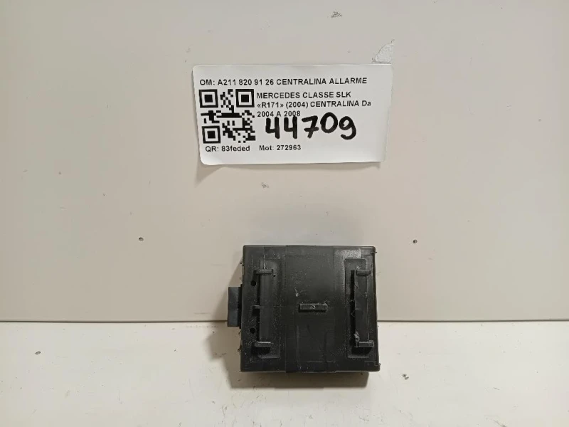 Centralina A211 820 91 26 CENTRALINA ALLARME Mercedes Classe SLK R171 2004