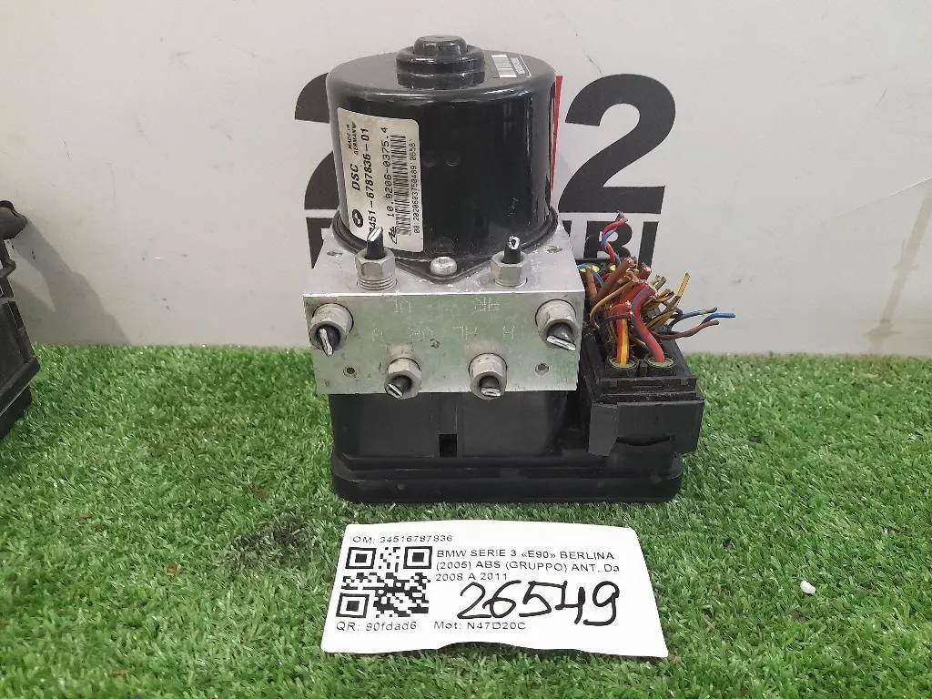 ABS Gruppo ANT 34516787836 Bmw Serie 3 E90 Berlina 2005