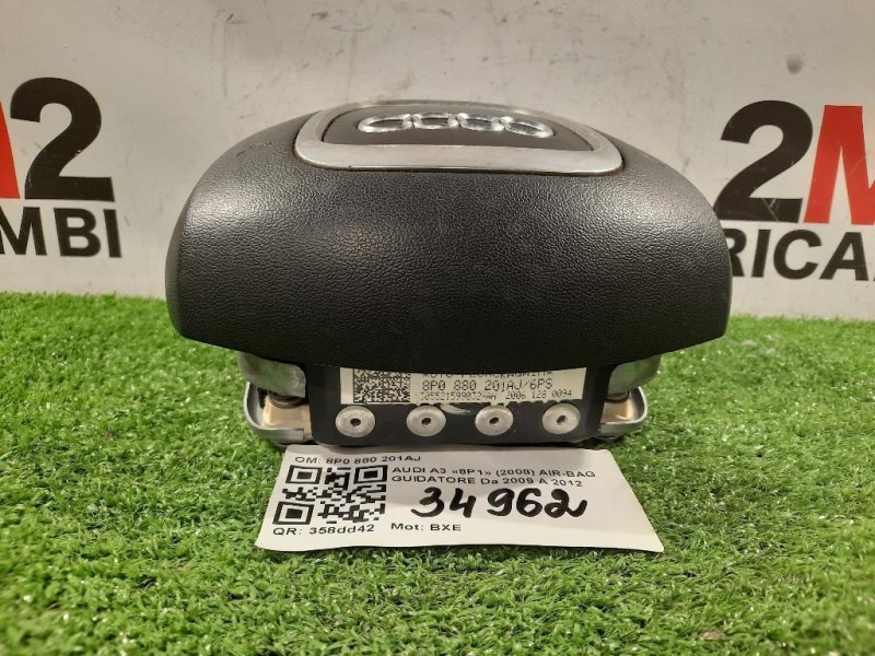Air-bag Guidatore 8P0 880 201AJ Audi A3 8P1 2008