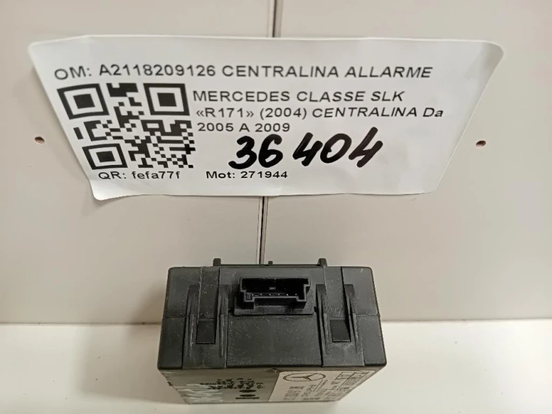Centralina A2118209126 CENTRALINA ALLARME Mercedes Classe SLK R171 2004