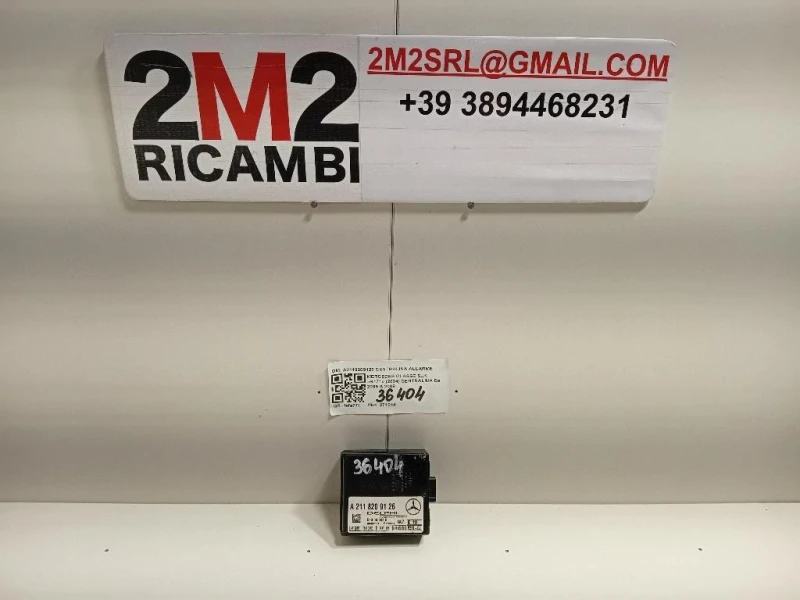 Centralina A2118209126 CENTRALINA ALLARME Mercedes Classe SLK R171 2004