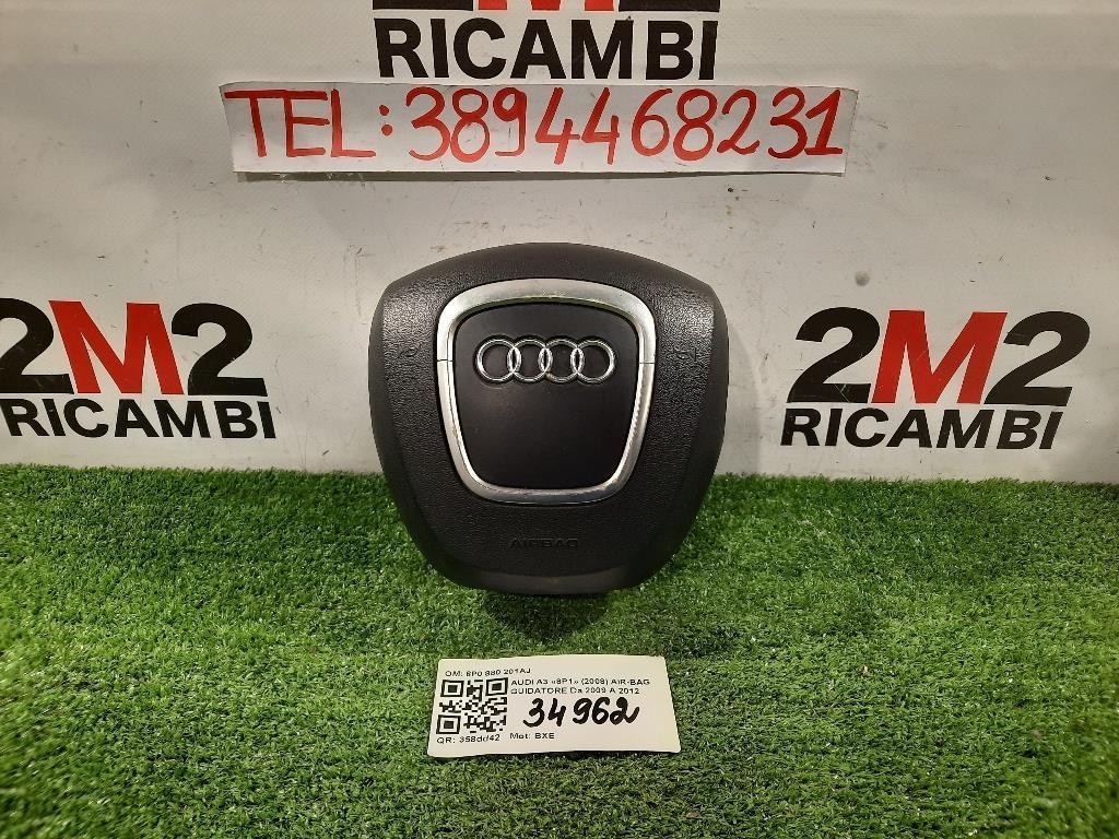 Air-bag Guidatore 8P0 880 201AJ Audi A3 8P1 2008