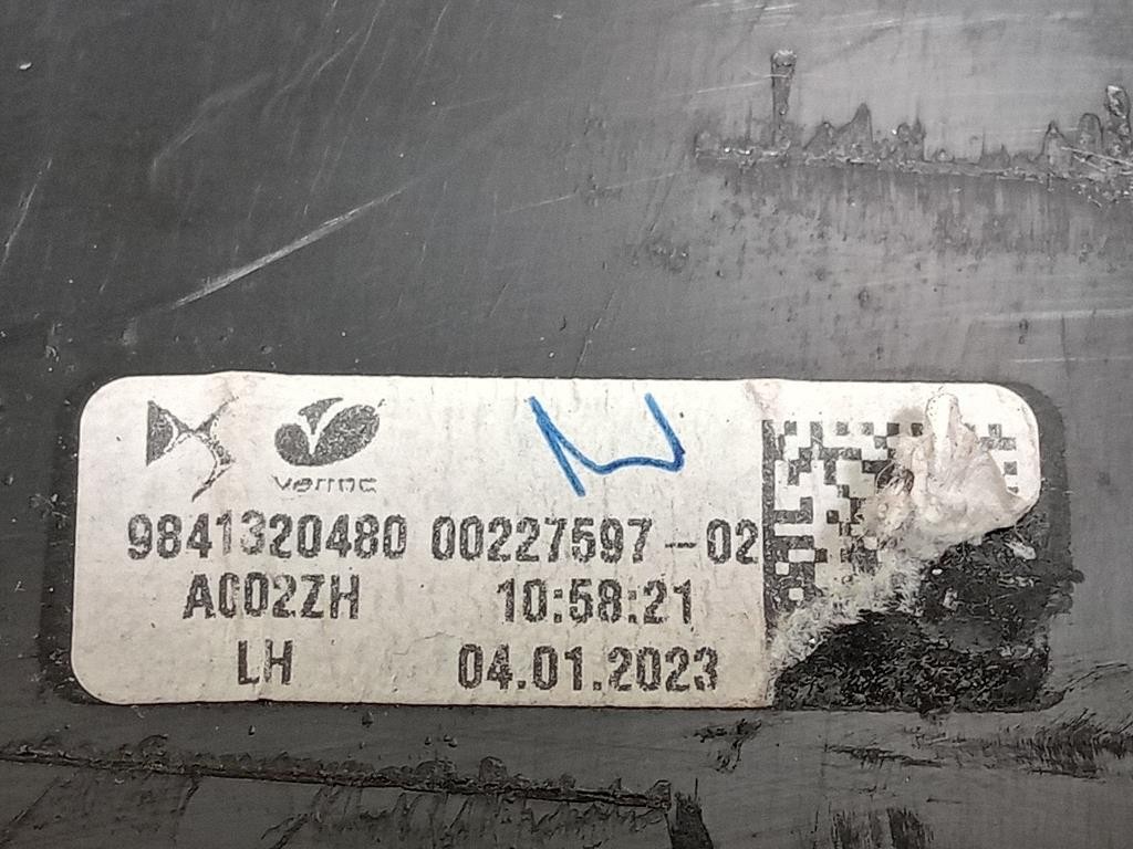 Fanale POST SX 9841320480 Citroen DS7 Crossback 2017