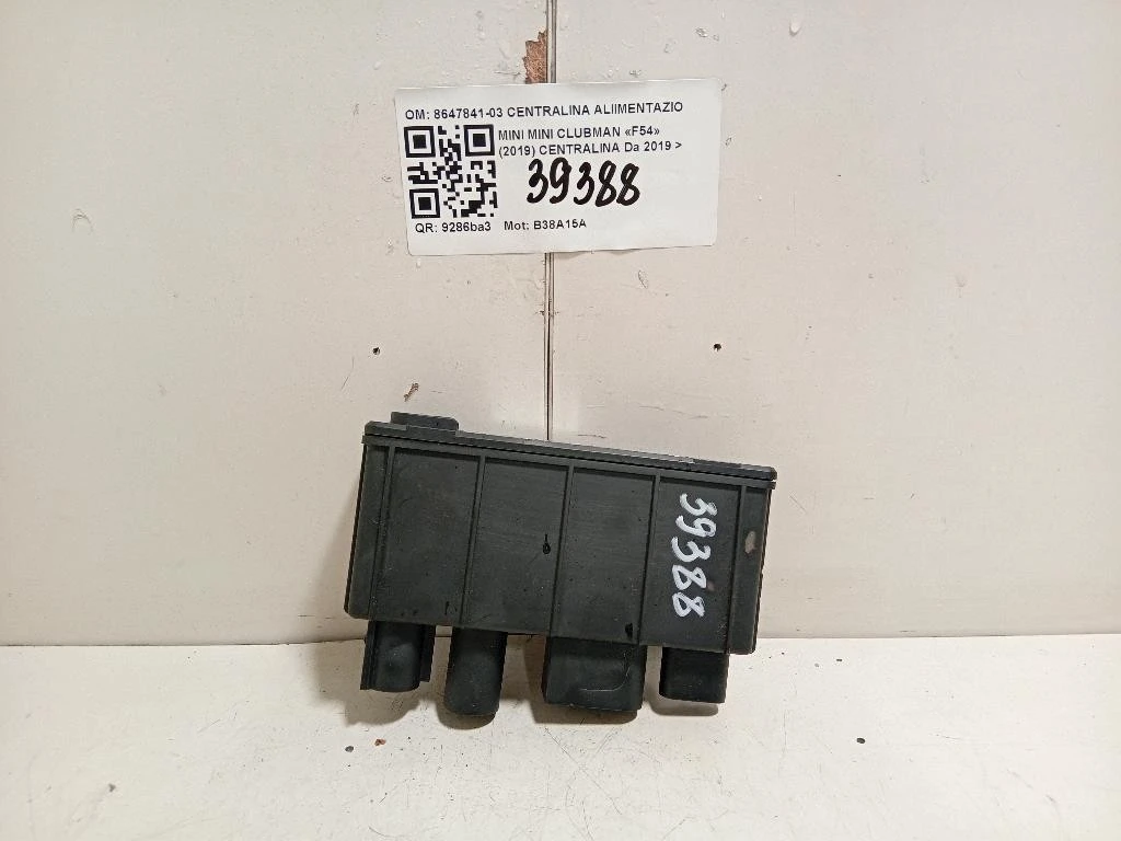 Centralina 8647841-03 CENTRALINA ALIIMENTAZIONE Mini MINI Clubman F54 2019