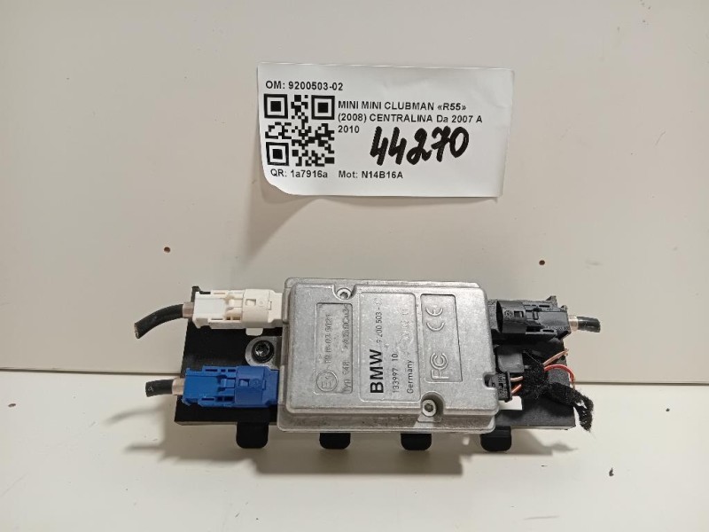 Centralina 9200503-02 CENTRALINA INTERFACIA Mini MINI Clubman R55 2008
